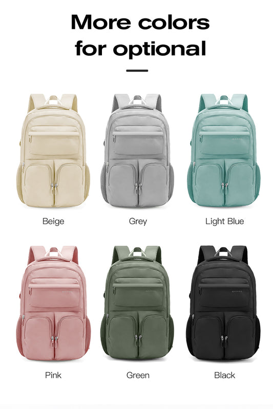 Bange Pearl Laptop Backpack Water Resistant Travel Backpack Laptop Bag (15.6'')