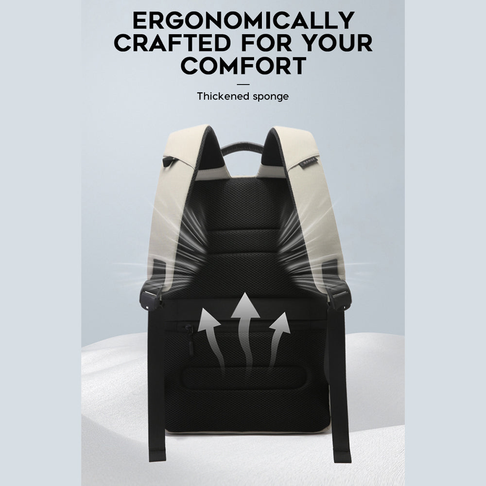 BANGE Riven Laptop Backpack Multi-Compartment Water Resistant (15.6")