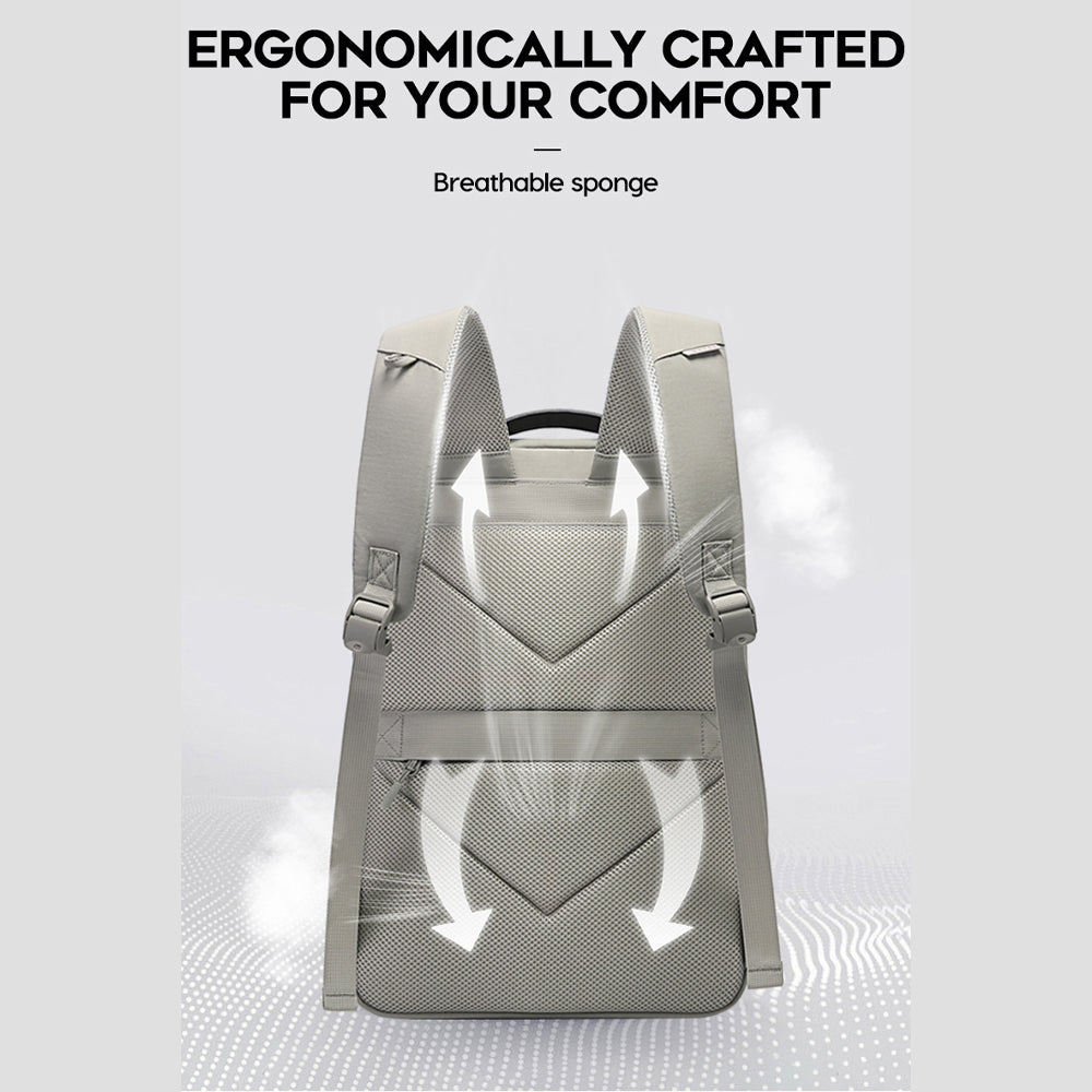 BANGE Nexis Laptop Backpack Multi-Compartment Water Resistant (15.6")