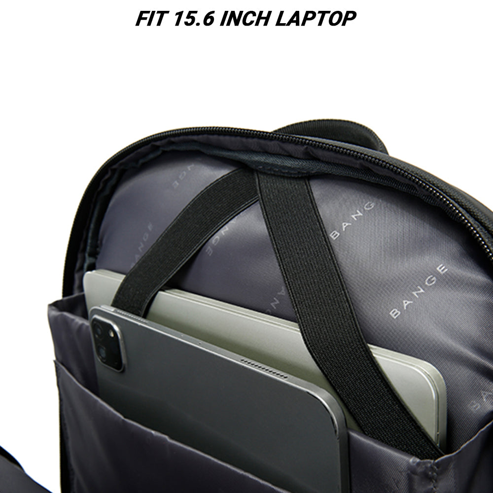 BANGE Rift Laptop Backpack Multi Compartment Water Resistant (15.6‘’)