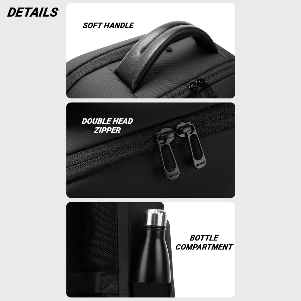 BANGE Blade Laptop Backpack Multi-Compartment Water Resistant (15.6")