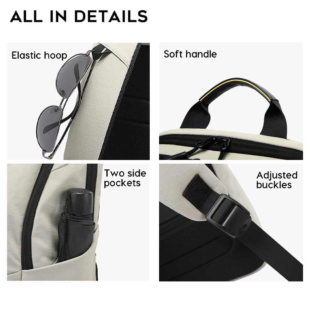 BANGE Riven Laptop Backpack Multi-Compartment Water Resistant (15.6")