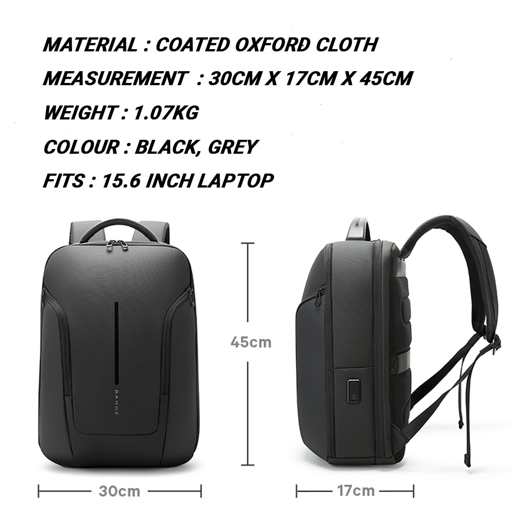BANGE Blade Laptop Backpack Multi-Compartment Water Resistant (15.6")