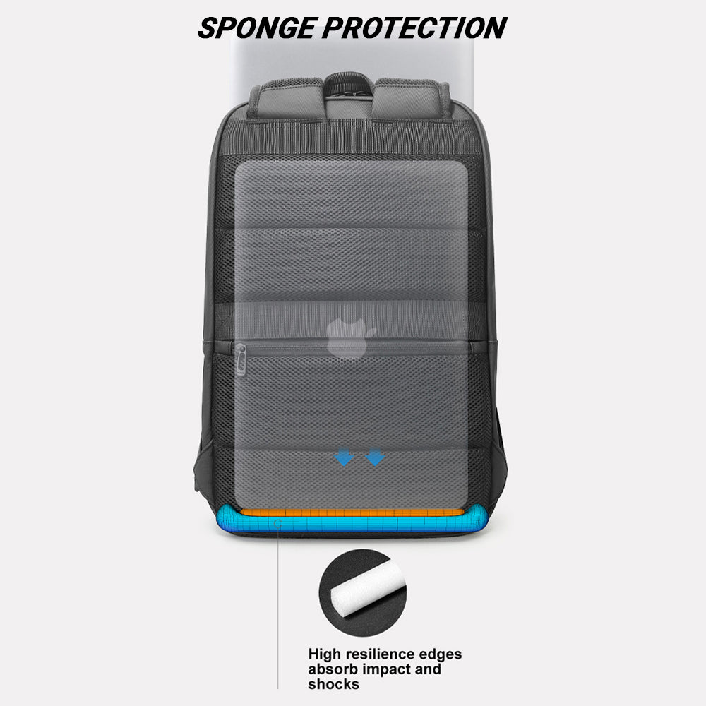 Bange Pyro Laptop Backpack Multi Compartment Water Resistant (15.6'')