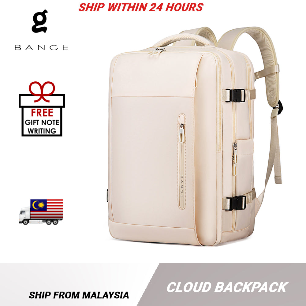 Bange Cloud Laptop Backpack Water Resistant Travel Backpack Laptop Bag (15.6'')