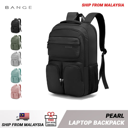 Bange Pearl Laptop Backpack Water Resistant Travel Backpack Laptop Bag (15.6'')