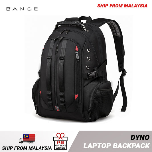 Bange Dyno Water Resistant Travel Laptop Backpack with USB charging port