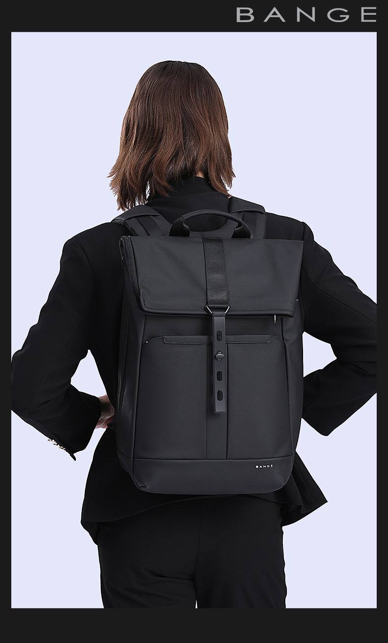 Bange Daze Laptop Backpack Multi-Compartment Water Resistant (15.6”) Fashion Beg Laptop College Backpack 电脑包