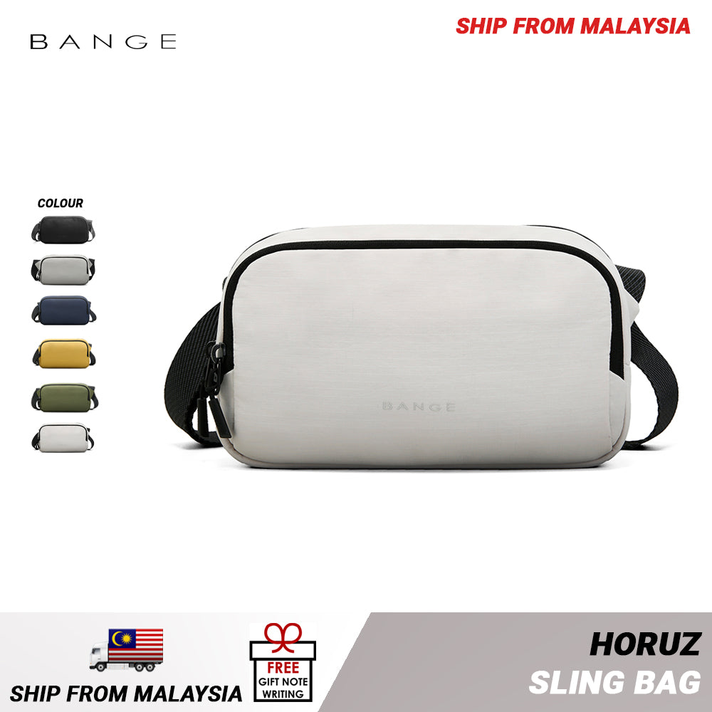 BANGE Horuz Sling Bag Men's Multi Compartment Water-Resistant