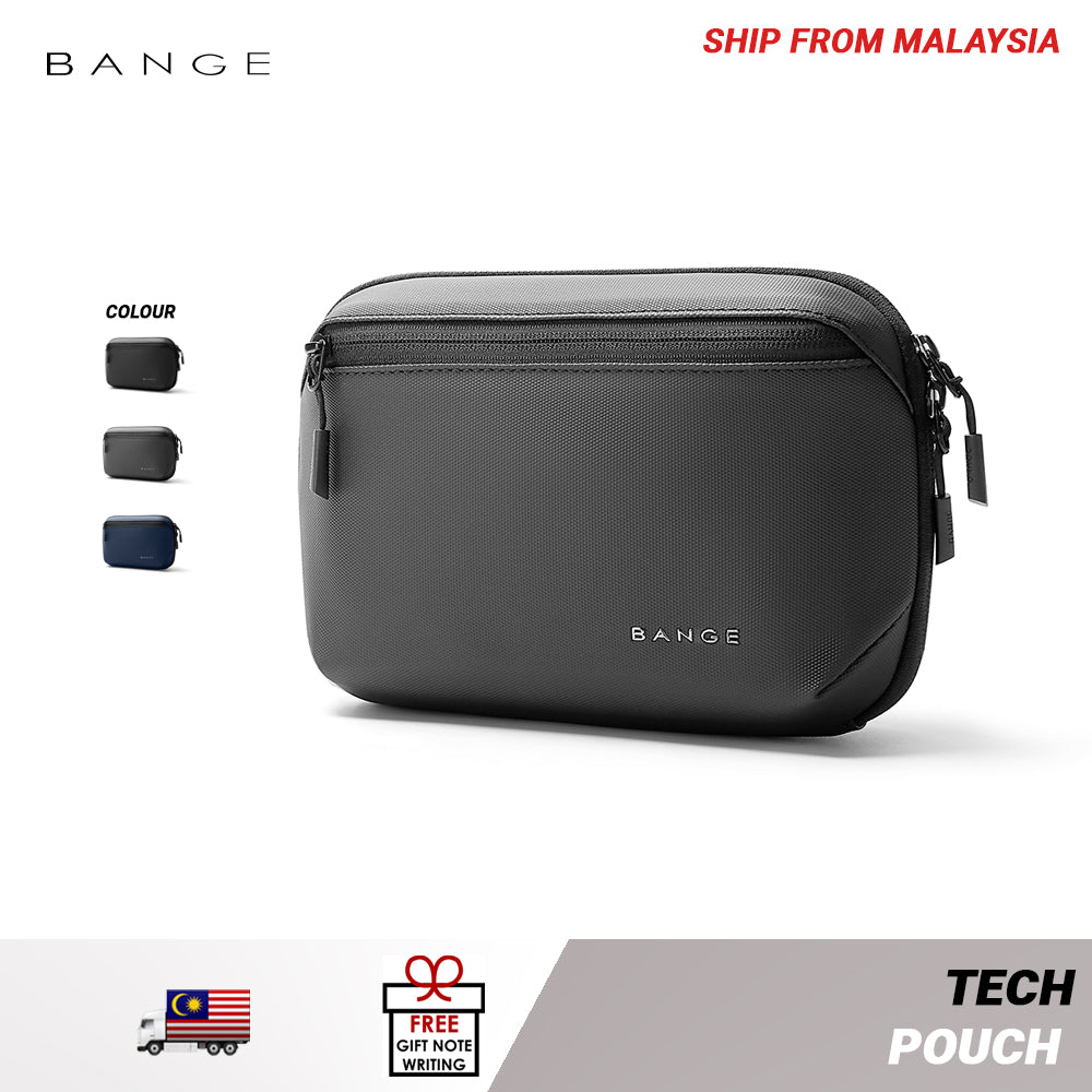 BANGE Tech Pouch Organizer Case Gadget Travel Bag Portable Storage Gadget Pouch
