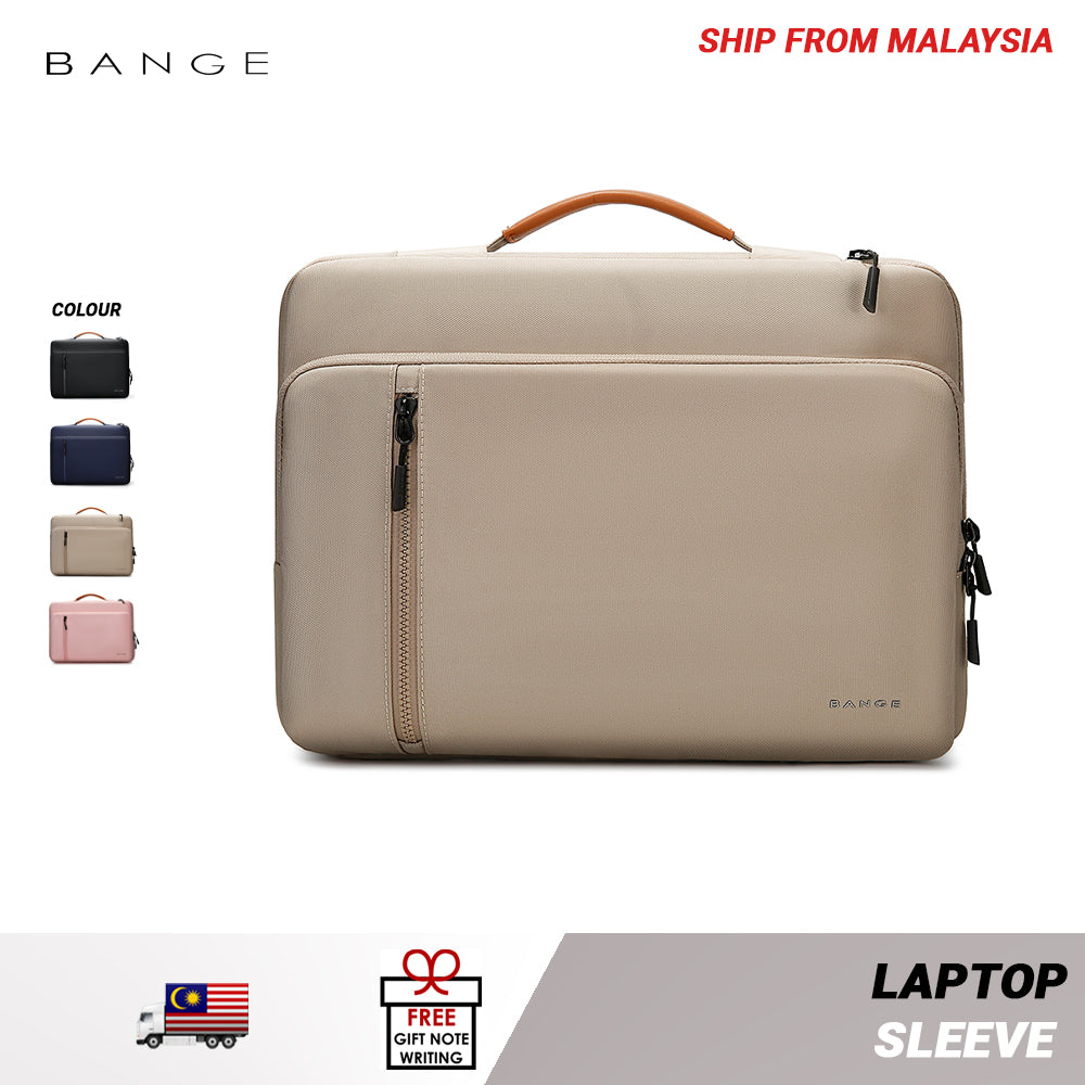 BANGE Laptop Bag with Handle Portable Laptop Case Zip Soft Protective Sleeve (14/15.6")