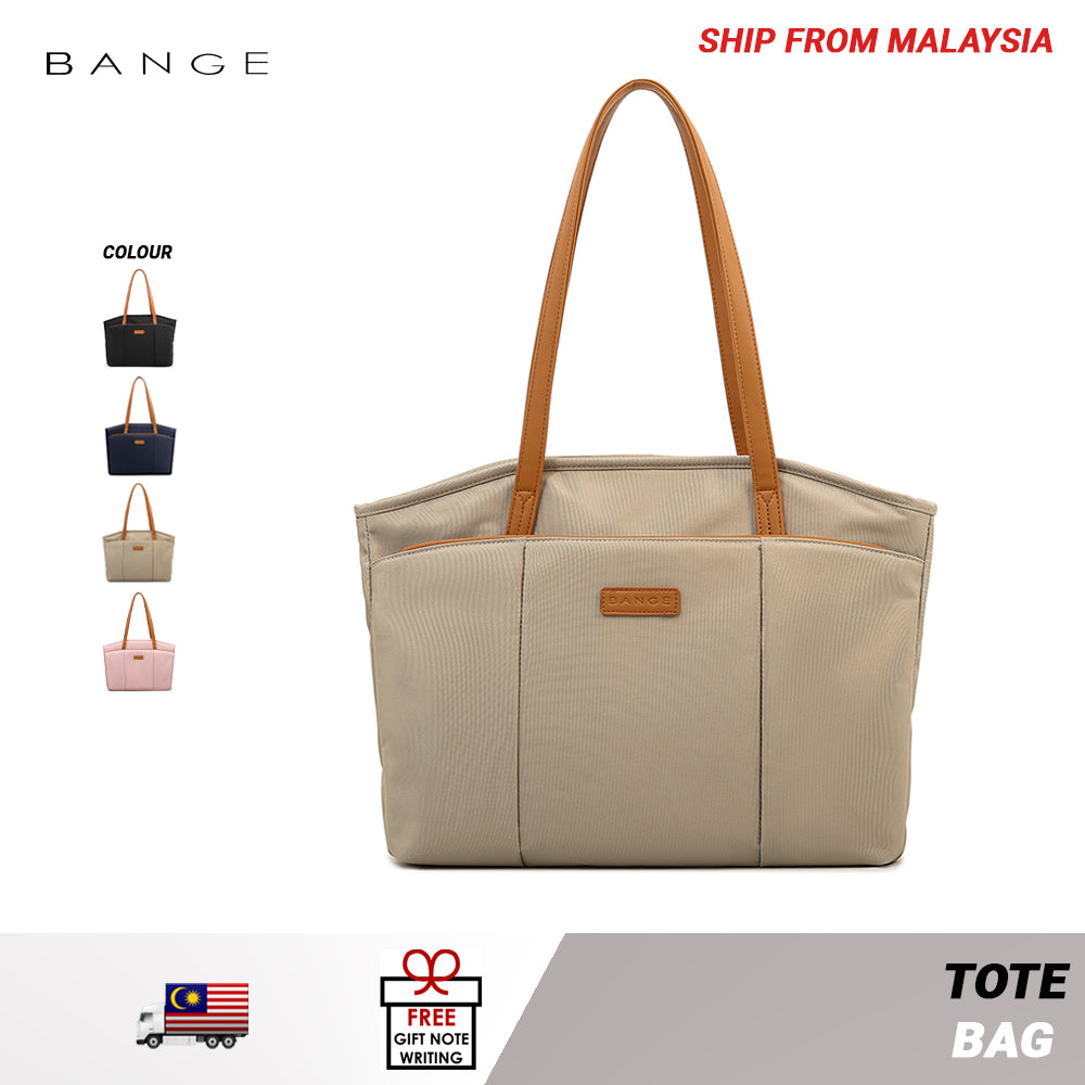 Bange Tote Bag Water Resistant Shoulder Bag Laptop Bag 14''