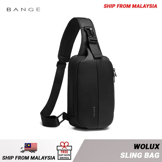 Bange Wolux Multi Compartment Water-Resistant Sling Bag