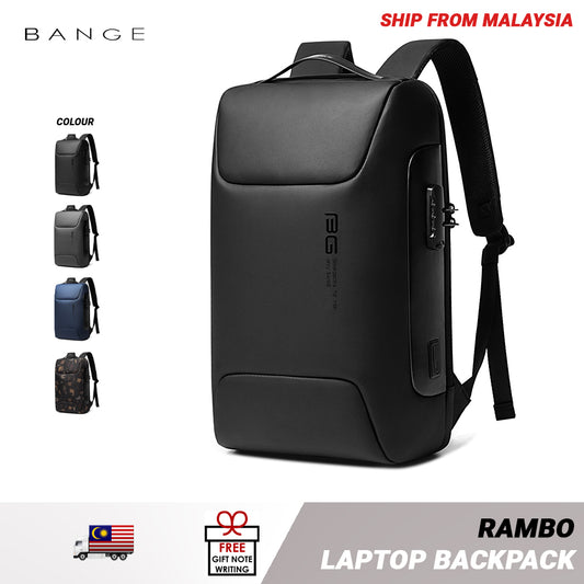 Bange Rambo 15.6inch Business Multi Compartment Water Resistant Laptop Backpack