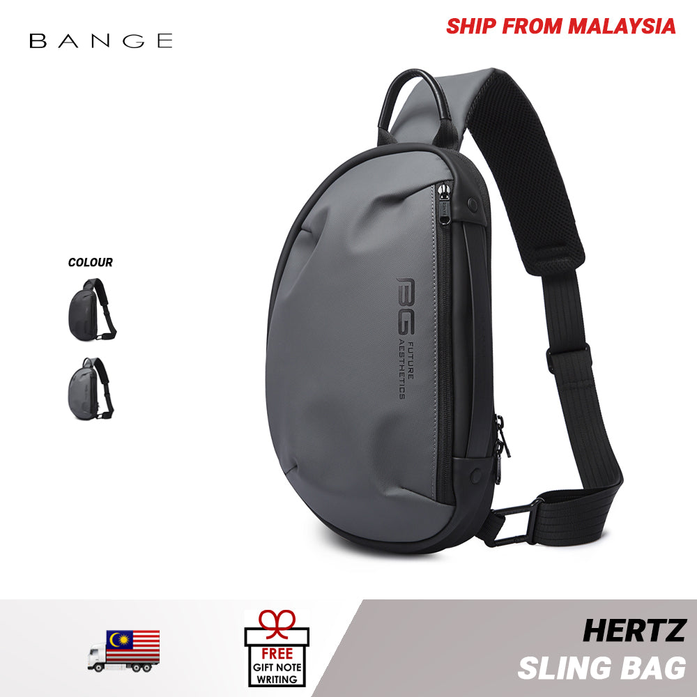 Bange Hertz Multi Compartment Water-Resistant Sling Bag