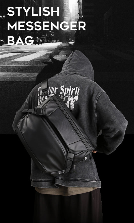 BANGE Flash Messenger Bag Shoulder Bag Large Capacity Outdoor Bag fits 13inch Tablet