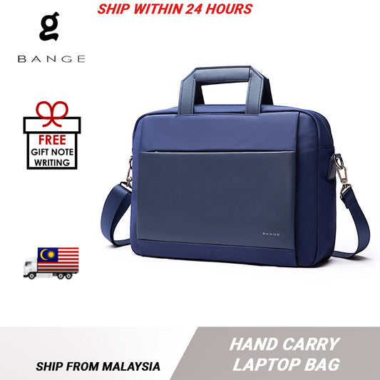 Bange Hand Carry Laptop Case Portable Zip Soft Laptop Protective Handbag MacBook Case Laptop Bag (13/14/15.6") 电脑包
