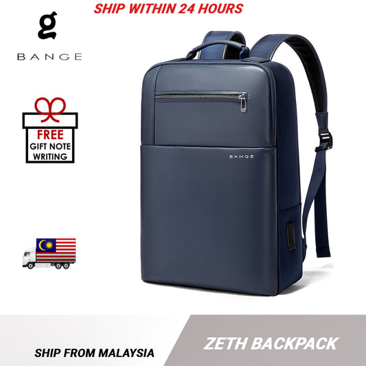 Bange Zeth Laptop Backpack Multi-Compartment Water Resistant (15.6”)