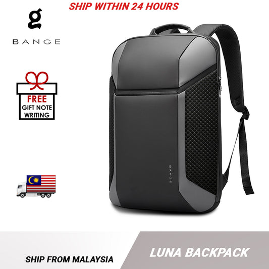 Bange Luna Laptop Backpack Multi-Compartment Water Resistant (15.6”) Fashion Beg Laptop College Backpack