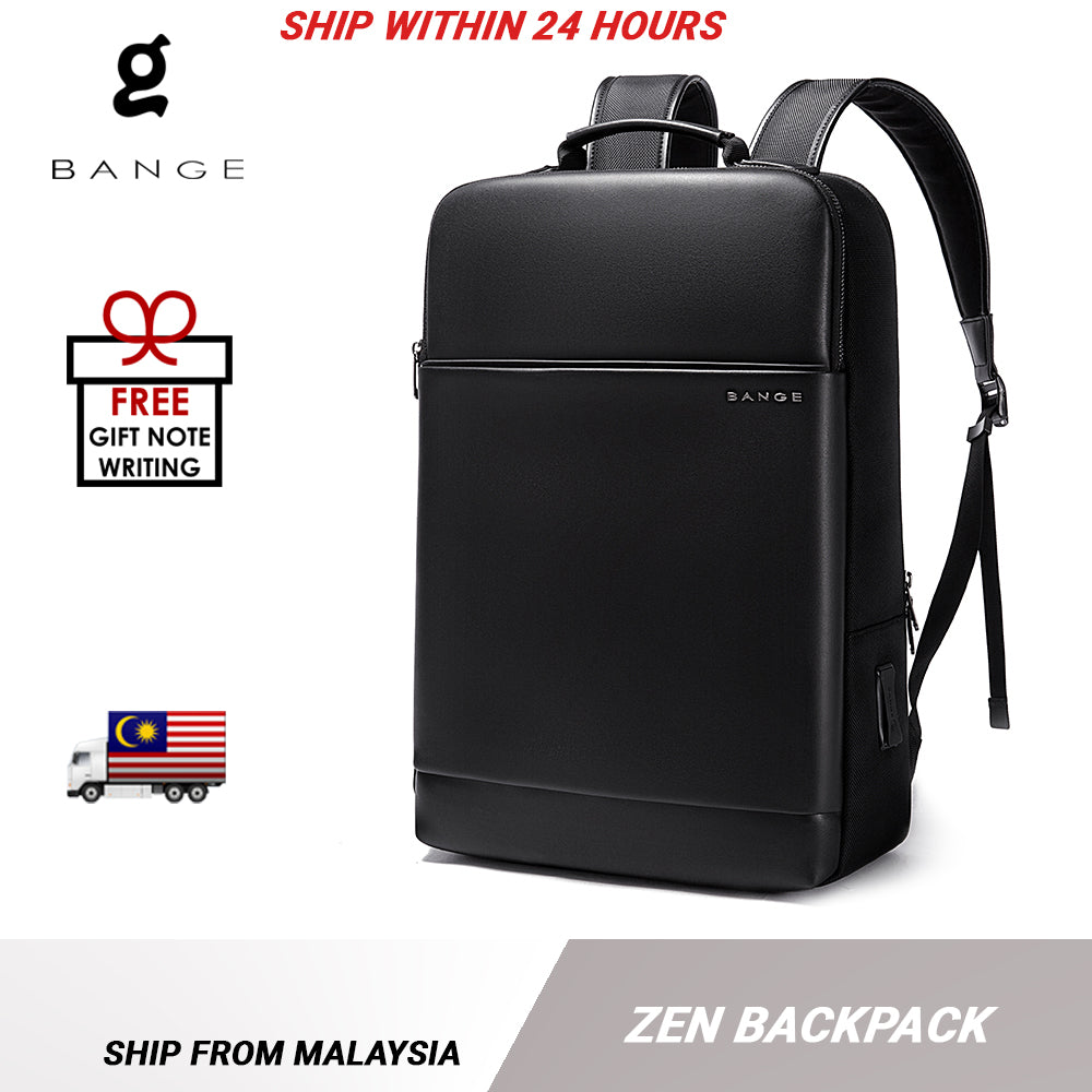 Bange Zen Laptop Backpack Multi-Compartment Water Resistant