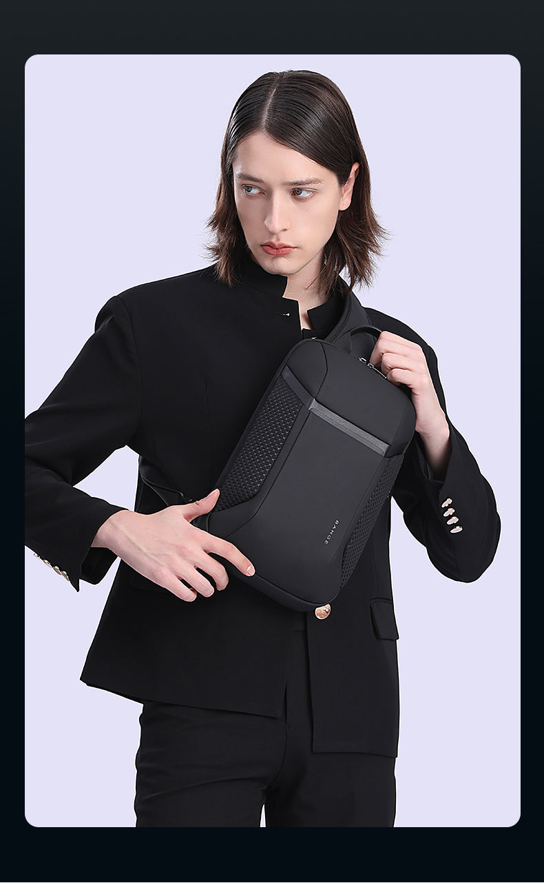 Bange Luna Sling Bag Shoulder Bag Crossbody Bag Men Multi-Compartment Water-Resistant