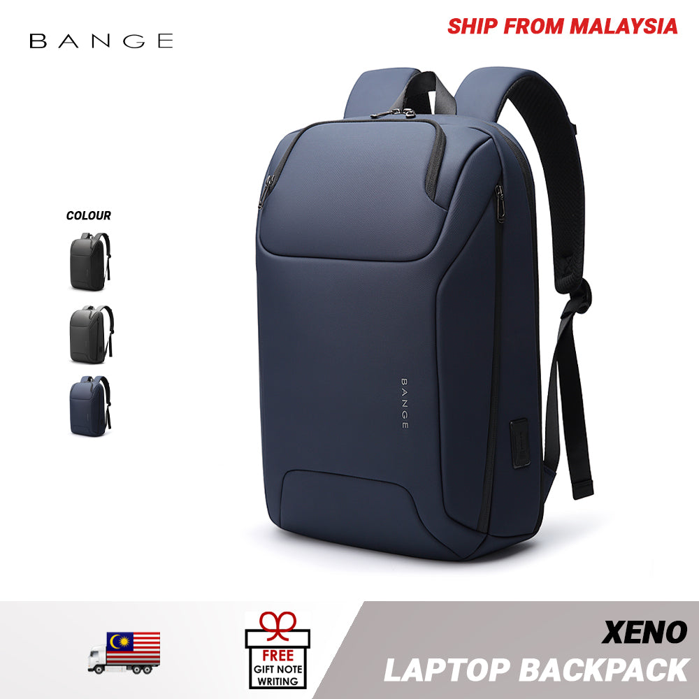 BANGE Xeno Laptop Backpack Multi-Compartment Water Resistant (15.6")