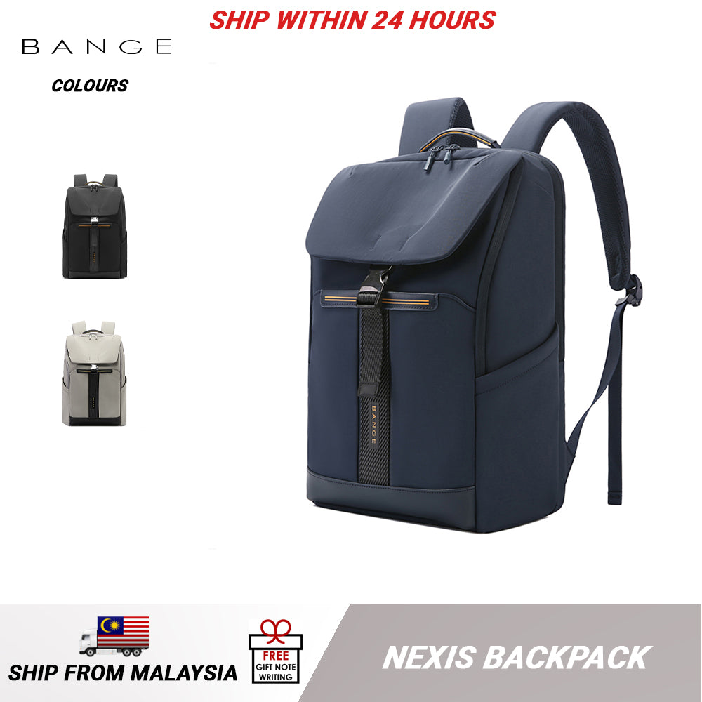 BANGE Nexis Laptop Backpack Multi-Compartment Water Resistant (15.6")