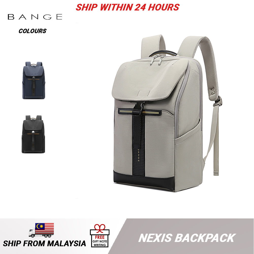 BANGE Nexis Laptop Backpack Multi-Compartment Water Resistant (15.6")