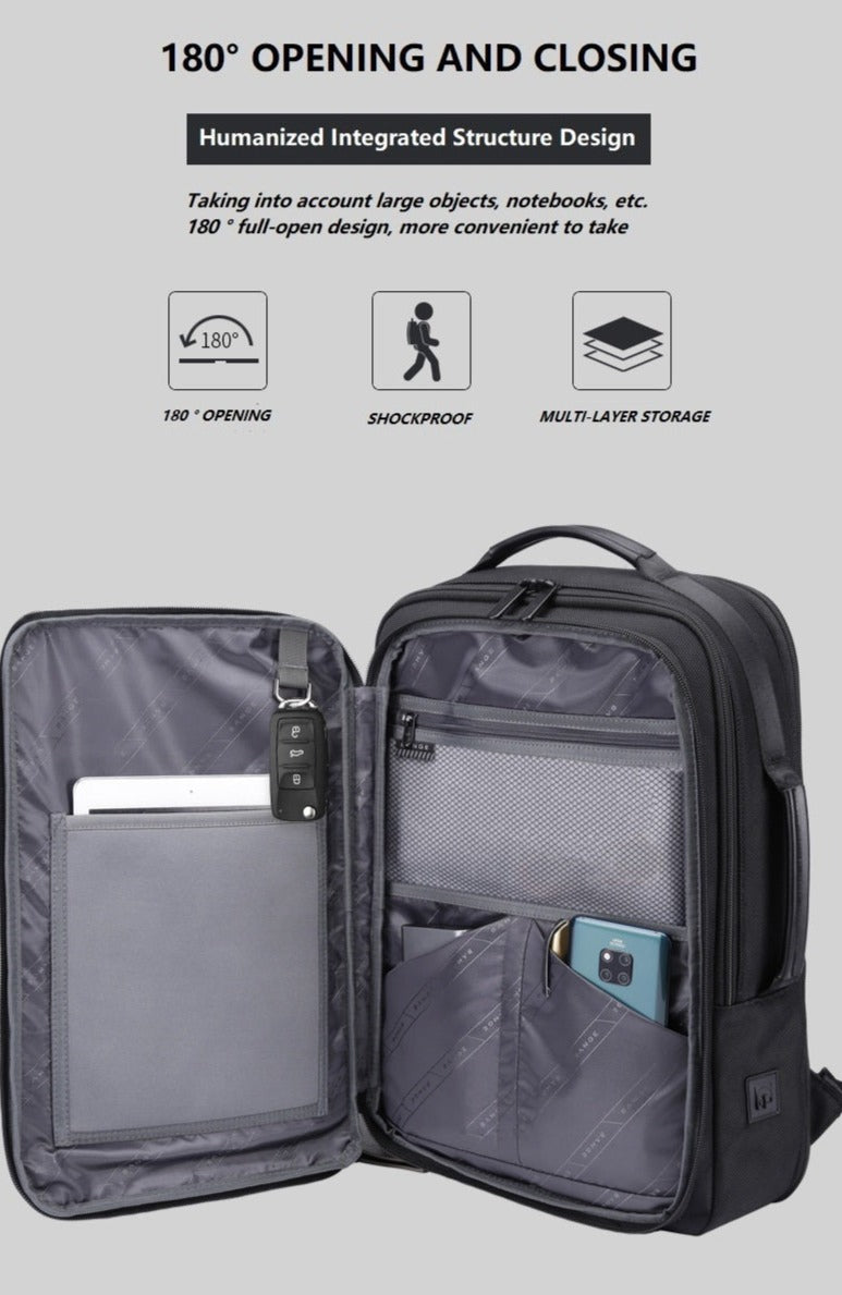 Bange Kome Expandable Laptop Backpack (15.6)