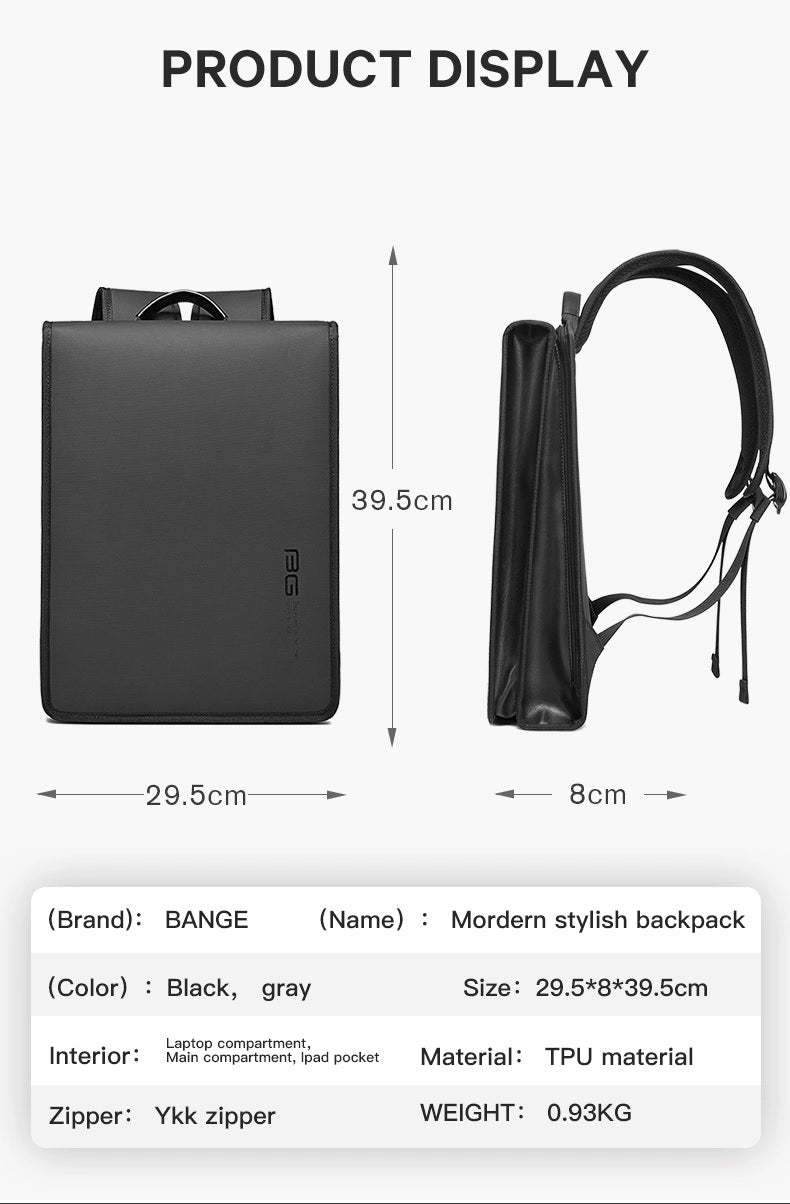 Bange Lycan 14inch Business Multi Compartment Water Resistant Laptop Backpack