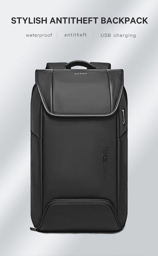 Bange Scorch 15.6inch Business Multi Compartment Stylish Antitheft Laptop Backpack with USB Charging Port