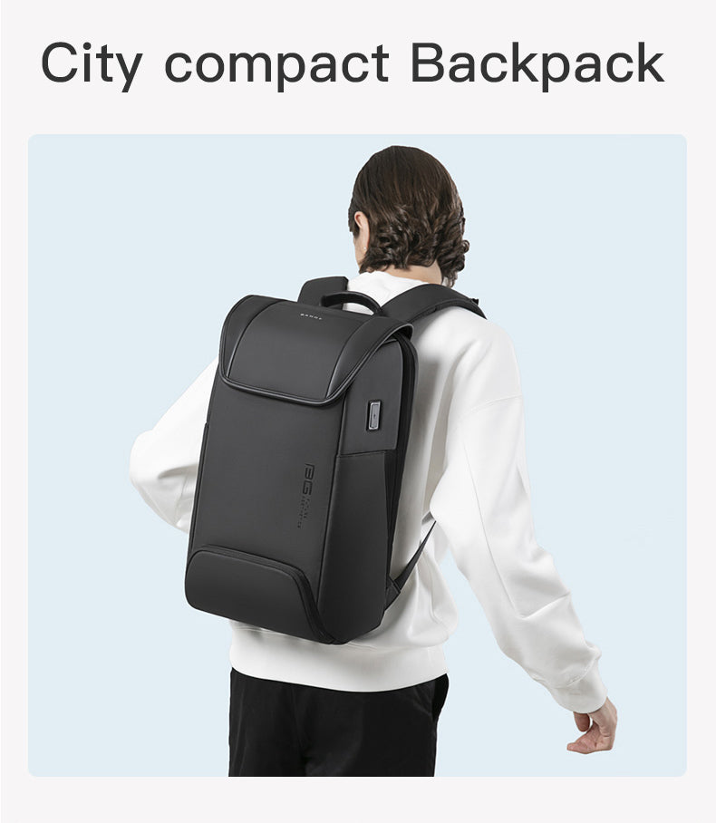 Bange Scorch 15.6inch Business Multi Compartment Stylish Antitheft Laptop Backpack with USB Charging Port