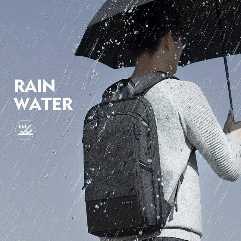 (15.6"/17.3'')Bange Gazon Expandable Light Water Resistant Anti-Theft Business Laptop Backpack Laptop Bag