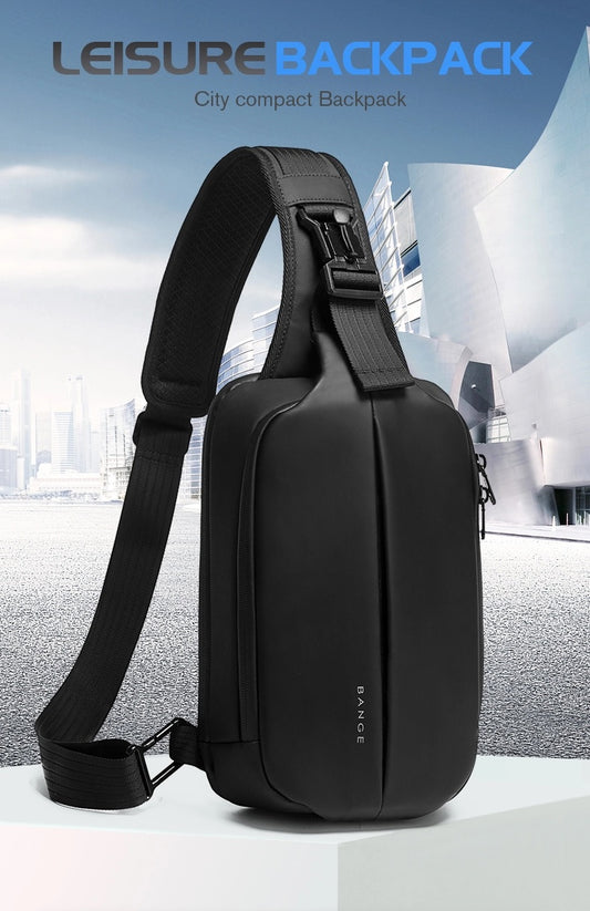 Bange Wolux Multi Compartment Water-Resistant Sling Bag