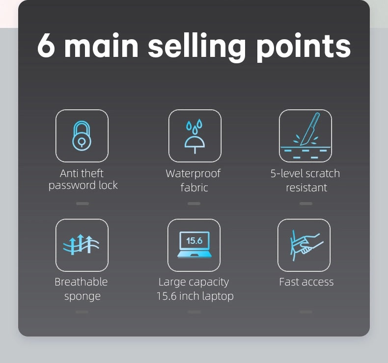 Bange Canon Laptop Backpack 15.6inch Multi Compartment Big Capacity Dry Wet Separation Waterproof Travel Bag