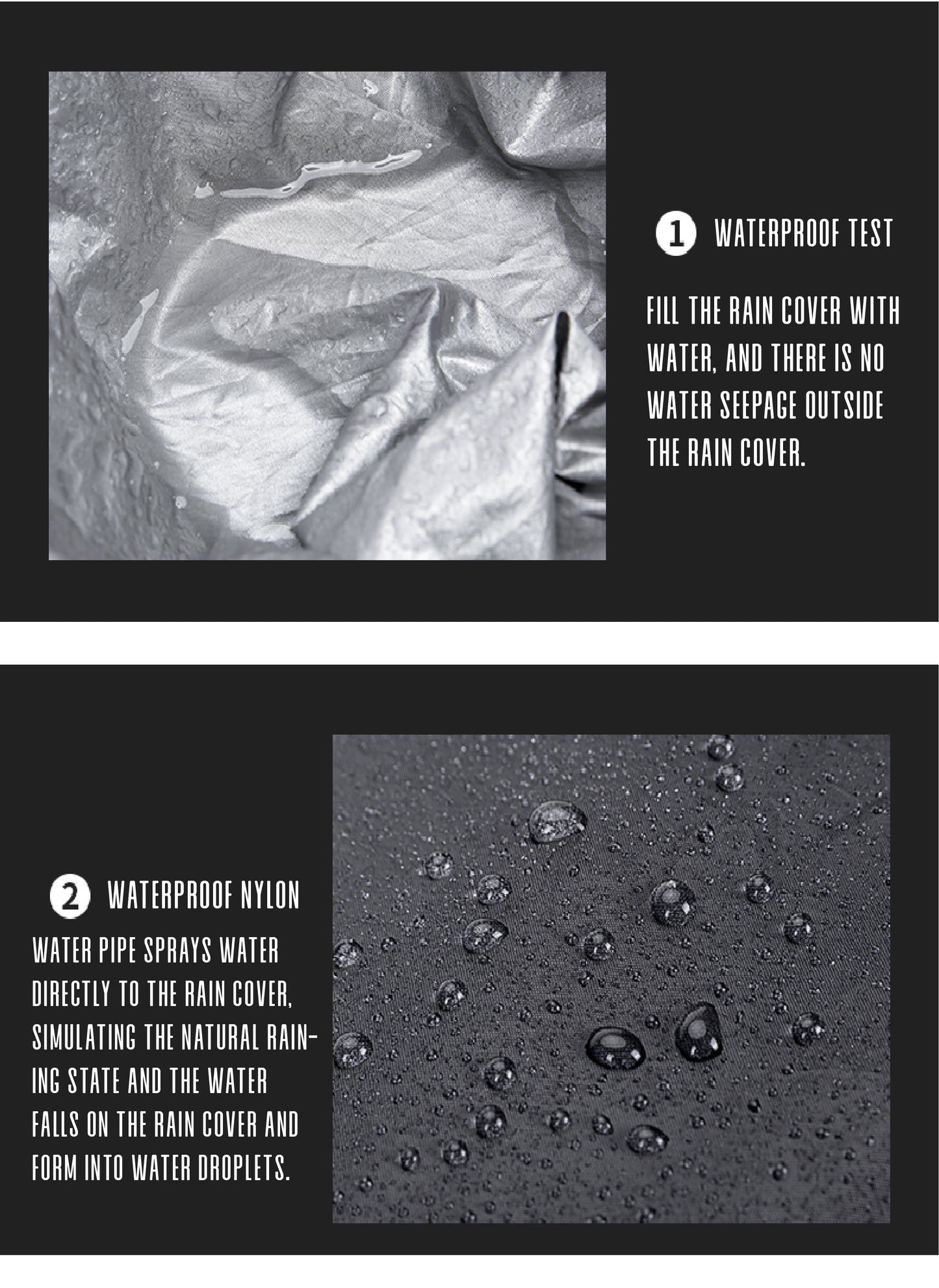 Bange Outdoor Waterproof Rain Cover for Backpack