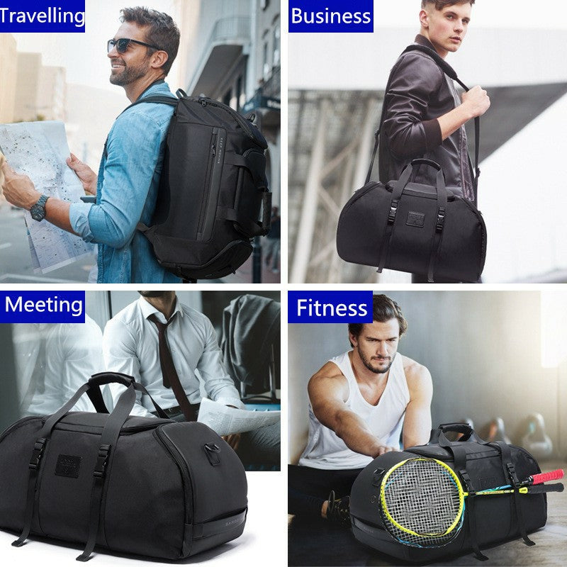 Bange Sport Multi Compartment Big Capacity 3in1 Travel Bag with Dry & Wet Separation Compartment
