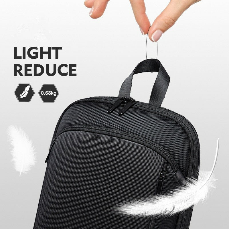 (15.6"/17.3'')Bange Gazon Expandable Light Water Resistant Anti-Theft Business Laptop Backpack Laptop Bag
