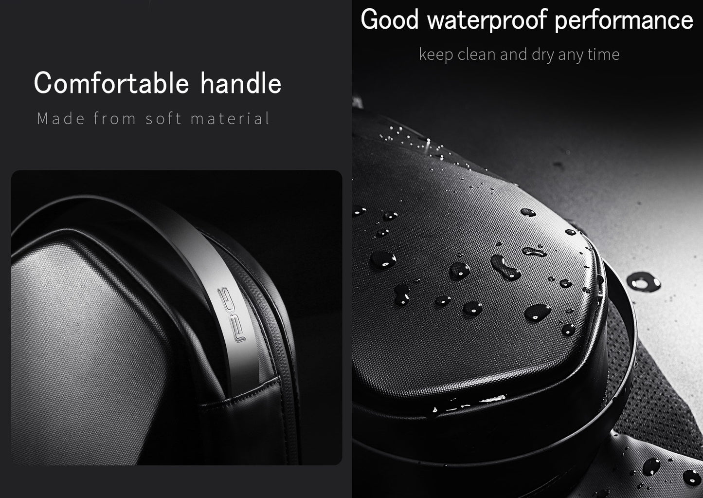 Bange Prism Multi Compartment Water-Resistant Sling Bag with USB Charging Port