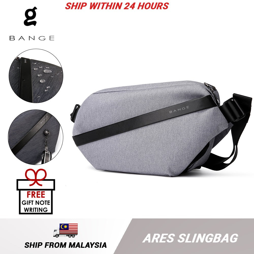Bange Ares Multi Compartment Travel Water-Resistant Sling Bag