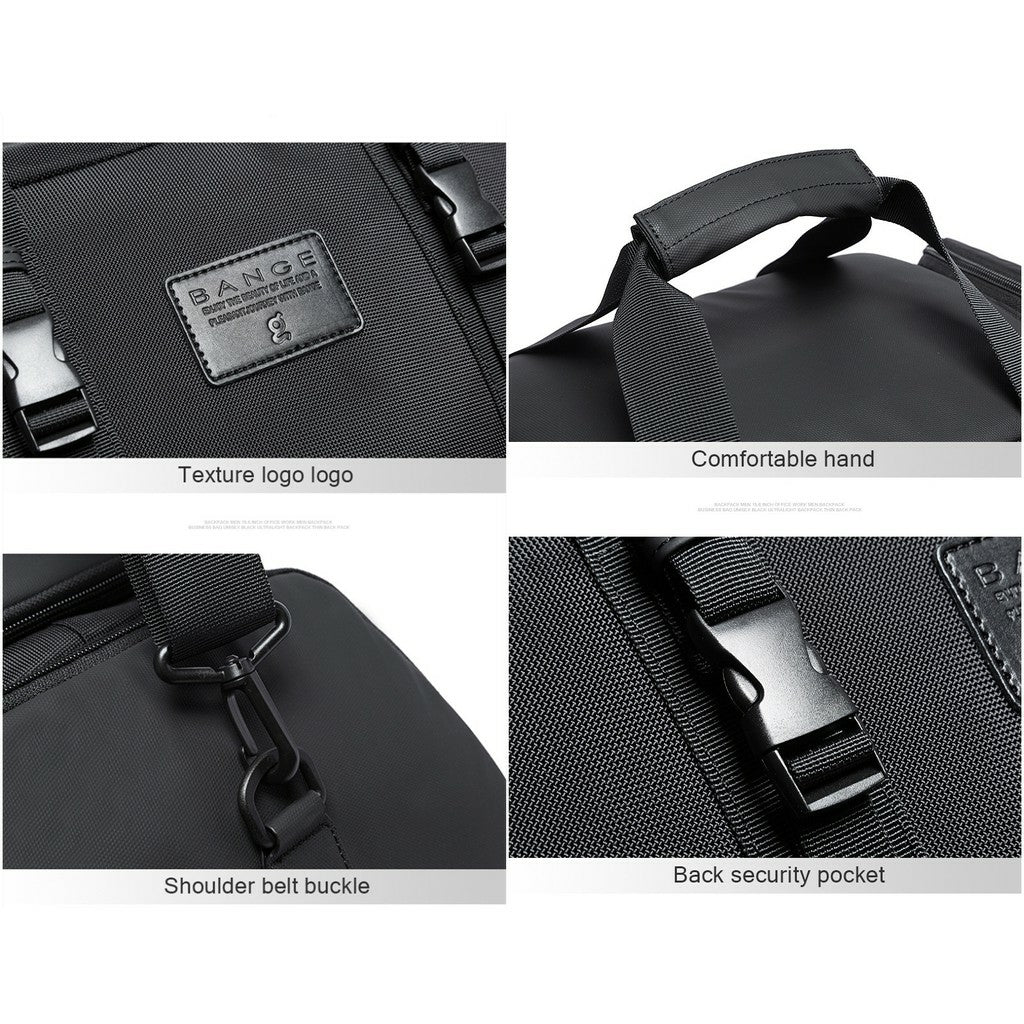 Bange Sport Multi Compartment Big Capacity 3in1 Travel Bag with Dry & Wet Separation Compartment