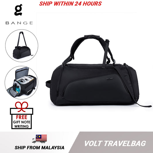 Bange Volt Multi Compartment Scratchproof Big Capacity Hidden Zipper Pocket Dry Wet Separation Waterproof Travel Bag