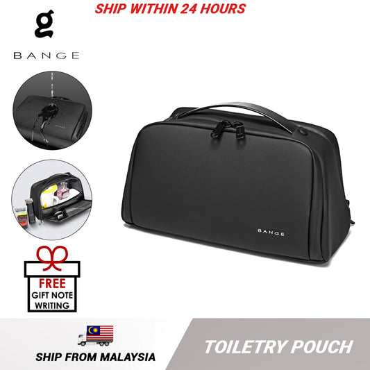 Bange Toiletry Travel Pouch Large Volume Make Up Pouch Waterproof Storage Bag