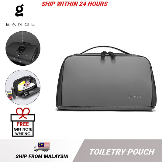 Bange Toiletry Travel Pouch Large Volume Make Up Pouch Waterproof Storage Bag