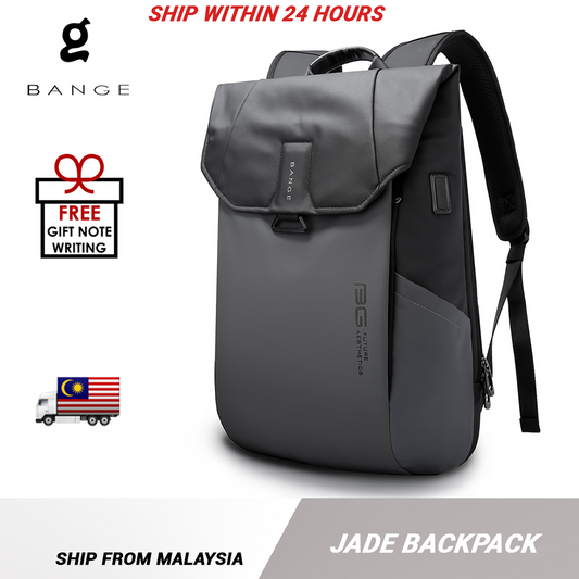 Bange Jade Laptop Backpack Water-Resistant and Multi Compartment USB Charging Business Professional Travel (15.6")