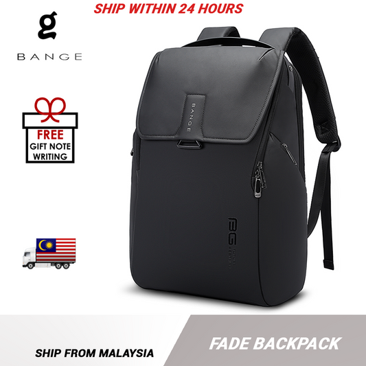 Bange Fade Laptop Backpack Water-Resistant and Multi Compartment Business Professional Travel (15.6")