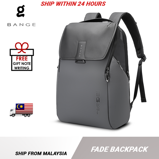 Bange Fade Laptop Backpack Water-Resistant and Multi Compartment Business Professional Travel (15.6")
