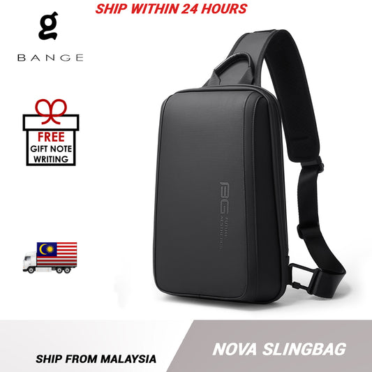 Bange Nova Sling Bag (11inch iPad) Water-Resistant and Multi Compartment Crossbody Men's Bag Fashion Chest Pack