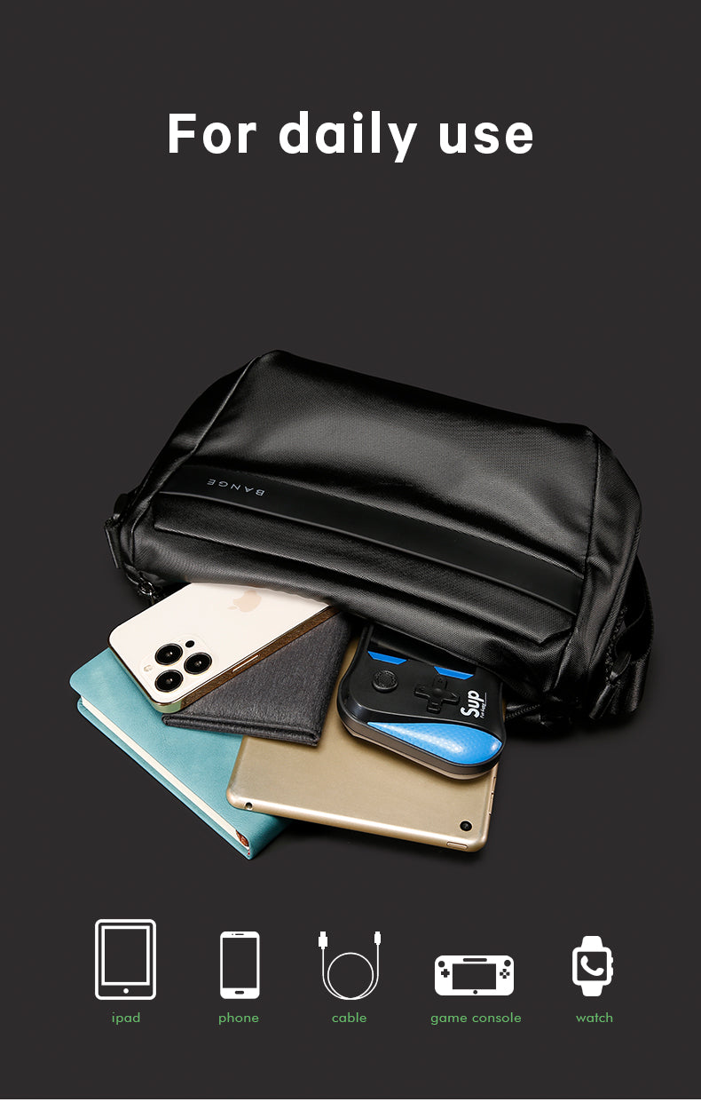 BANGE Phoenix Sling Bag Men Messenger Bag Pouch Bag Men Cross Body Bags Waterproof Beg Sandang Lelaki Lightweight