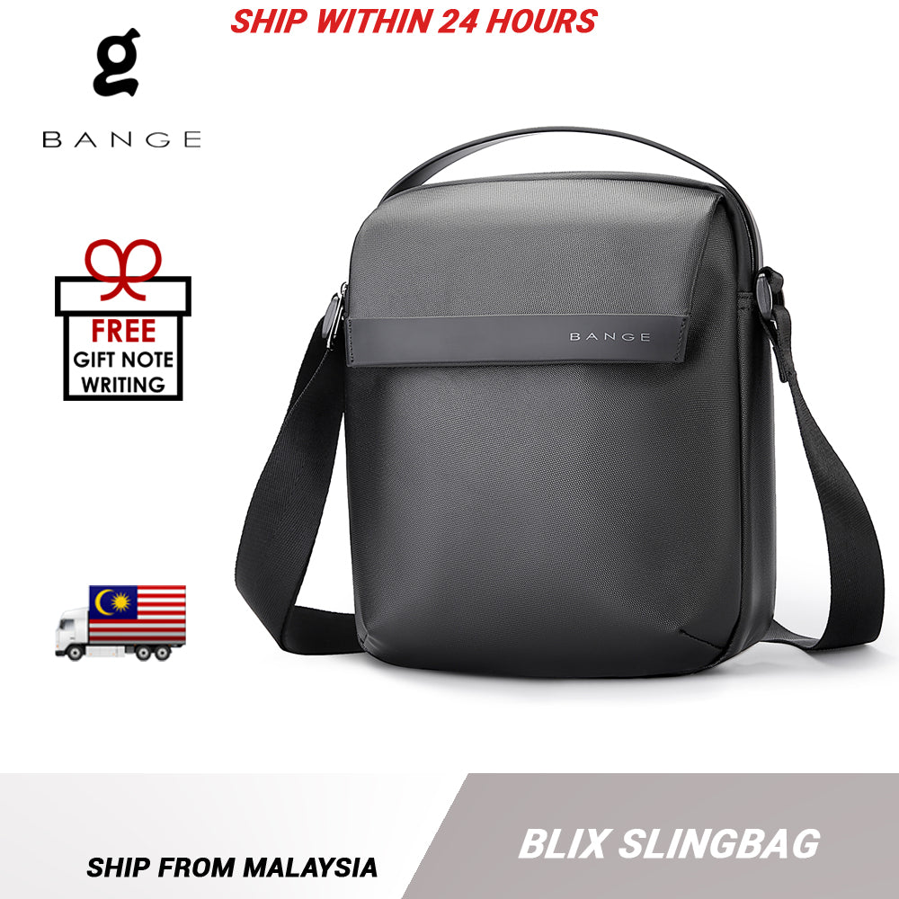 BANGE Blix Sling Bag Men Messenger Bag Pouch Bag Men Cross Body Bags W –  Bange Official Store